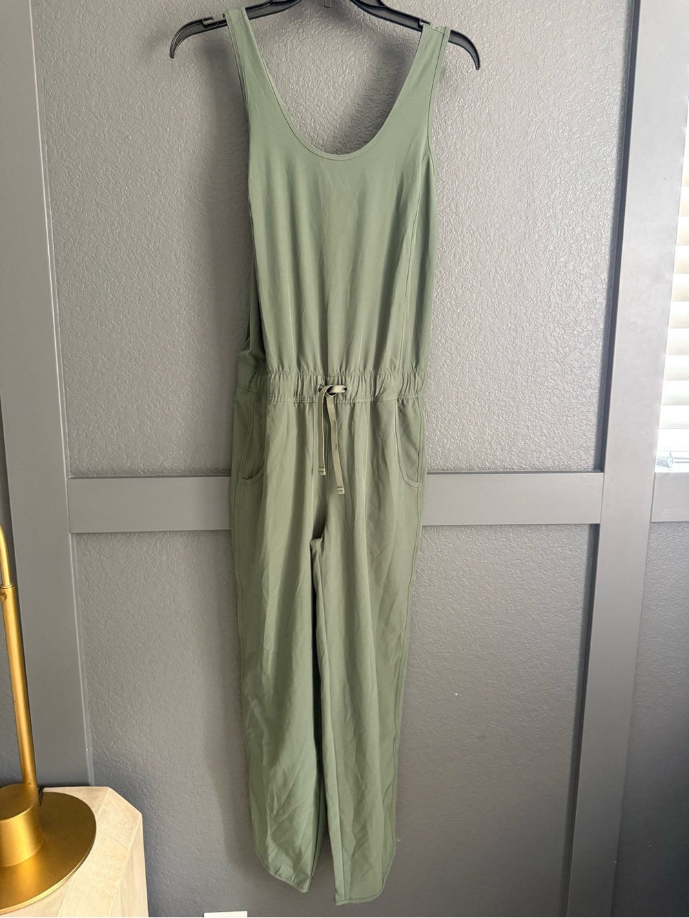 PATAGONIA • Fleetwith jumpsuit olive green XS sleeveless